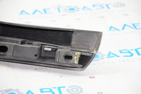 Longitudinal roof rail left Chevrolet Equinox 10-17 black, missing fragment, scratches