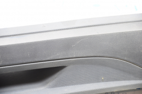 Longitudinal roof rail left Chevrolet Equinox 10-17 black, missing fragment, scratches