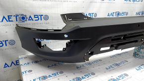 Rear bumper bare Ford Escape MK3 17-19 rest for parking sensors, structure, scratches, sand