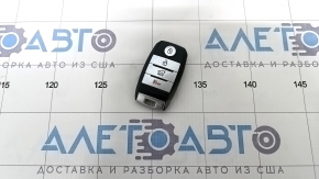 Kia Niro 17-19 HEV key, PHEV Smart key, 4 buttons, worn