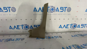 Trunk opening trim left Lexus RX300 RX330 RX350 RX400h 04-09 beige, scratches
