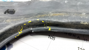 Rear left underbody protection VW Tiguan 18-24 AWD worn, cracked