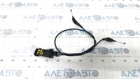 Ford Fusion mk5 13-20 hood release cable front part, 2 locks, torn boot