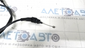 Ford Fusion mk5 13-20 hood release cable front part, 2 locks, torn boot