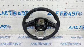 Bare steering wheel Audi Q5 80A 18-20 leather, black, scratches