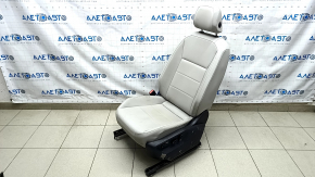Driver's seat VW Tiguan 18-19 with airbag, electric, grey leather, dry-cleanable