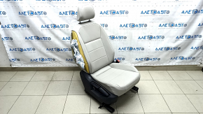 Passenger seat VW Tiguan 18-19 without airbag, manual, grey leather, shot