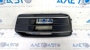 Front bumper grille left Audi Q5 80A 18-20 with chrome, scratch