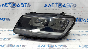 Headlight front left VW Tiguan 18-24 bare halogen, DRL LED, sand