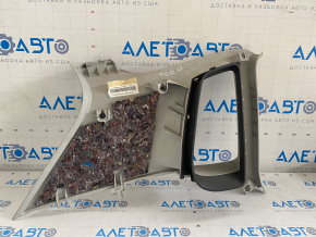Upper right rear pillar trim VW Tiguan 09-17 gray, broken mount