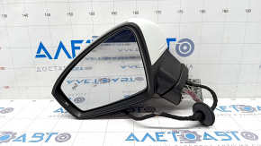 Side mirror left VW Tiguan 18-24 6+2 pins, BSM, turn signal, white, heated
