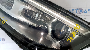 Front left headlight complete Audi Q5 80A 18-20 Bi-xenon, sand
