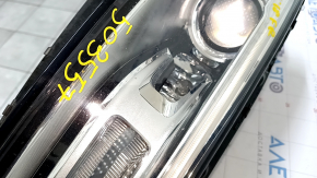 Front right headlight complete Audi Q5 80A 18-20 Bi-xenon, sand