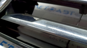Radiator grill VW Tiguan 18-24 with emblem, under radar cruise, sand, varnish on emblem climbed