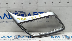 Right muffler frame VW Tiguan 18-24 chrome, scratches