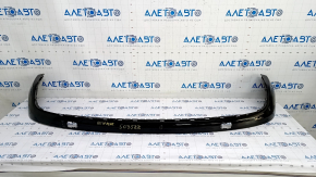 Bare rear bumper lower part Audi Q5 80A 18-20 black LY9B, broken fasteners, scratch
