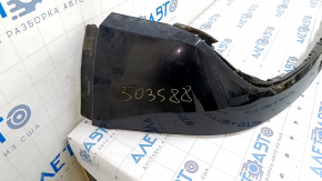 Bare rear bumper lower part Audi Q5 80A 18-20 black LY9B, broken fasteners, scratch
