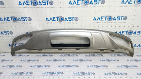 Rear bumper lip Audi Q5 80A 18-20 gray, scratches, dents