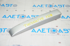 Rear right longitudinal railing trim Hyundai Tucson 16-18 without panorama