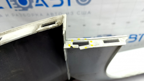 Bumper rear bare upper part VW Tiguan 18-24 white, fastening cracks