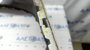 Bumper rear bare upper part VW Tiguan 18-24 white, fastening cracks