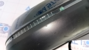 Side mirror right Audi Q5 80A 18-24 14 pins, black LY9B, auto-dimming, turn signal, heated, scratch