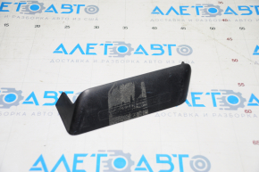 Roof rail trim right central Toyota Sequoia 08-16 black, rubbed