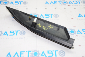 Rear right longitudinal rail trim Toyota Sequoia 08-16 black, broken fastener