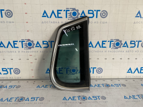 Window blind glass rear right VW Tiguan 09-17 chrome