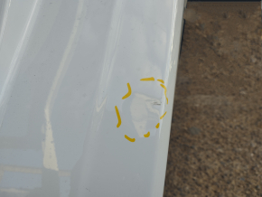 Quarter wing rear left VW Tiguan 18-24 long on the body, white, pokes