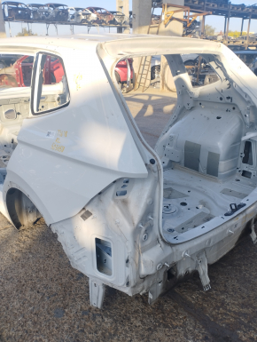 Quarter wing rear left VW Tiguan 18-24 long on the body, white, pokes