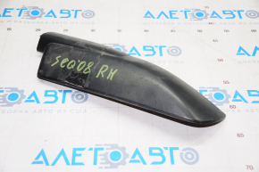 Front right longitudinal rail trim Toyota Sequoia 08-16 black, broken fastener