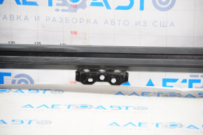 Longitudinal roof rail left Toyota Sequoia 08-16 black, without central fastening