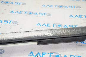 Longitudinal roof rail left Toyota Sequoia 08-16 black, paint peeling, scratches