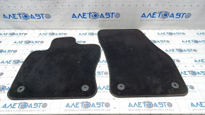 Set of floor mats for 5 seats VW Tiguan 18-24 cloth black