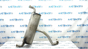 Muffler rear part with barrel Jeep Cherokee KL 19- 3.2 AWD 2 pipes