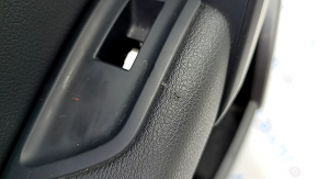 Door trim card rear left Audi Q5 80A 18-20 black, with wood insert, black armrest, scratch