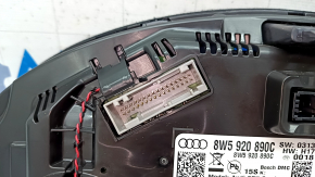 Audi Q5 80A 18-20 instrument cluster large display 101k, scratches