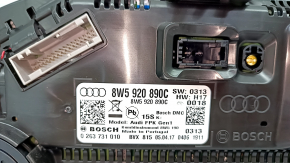 Audi Q5 80A 18-20 instrument cluster large display 101k, scratches