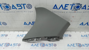 Rear pillar trim behind the window left Audi Q5 80A 18-24 gray, scratches