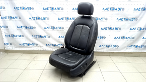 Driver's seat Audi A3 8V 15-20 4d, 5d, with airbag, leather, electric, black, dry-cleanable