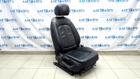 Passenger seat Audi A3 8V 15-20 4d, 5d, with airbag, leather, black, mechanical, dry-cleanable