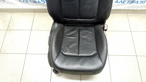 Passenger seat Audi A3 8V 15-20 4d, 5d, with airbag, leather, black, mechanical, dry-cleanable