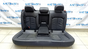 Rear row of seats 2nd row Audi A3 8V 15-16 4d leather, black, dry cleanable