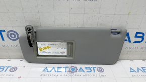 Left visor Audi Q5 80A 18-24 gray, without hook