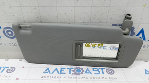 Right visor Audi Q5 80A 18-24 gray, without hook