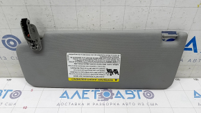Right visor Audi Q5 80A 18-24 gray, without hook