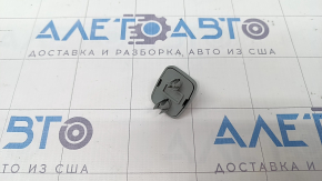 Driver's visor mounting hook Audi Q5 80A 18-24 gray