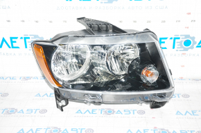 Headlight front right naked Jeep Compass 14-16 rest dark DEPO