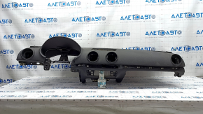 Torpedo front panel with AIRBAG Audi A3 8V 15-16 4d, FWD, naked, black